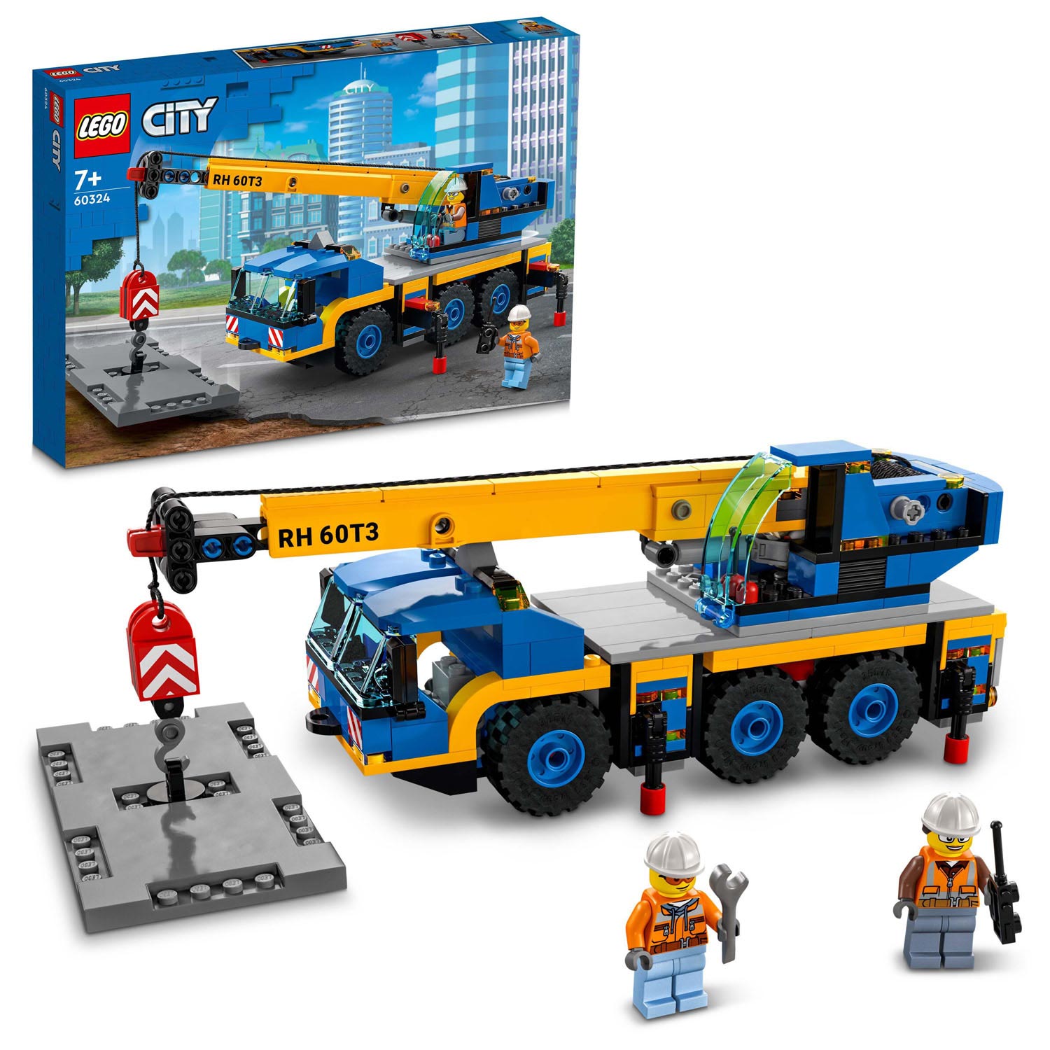 Scheermes nooit hout LEGO City 60324 Mobiele Kraan online kopen? | Lobbes Speelgoed