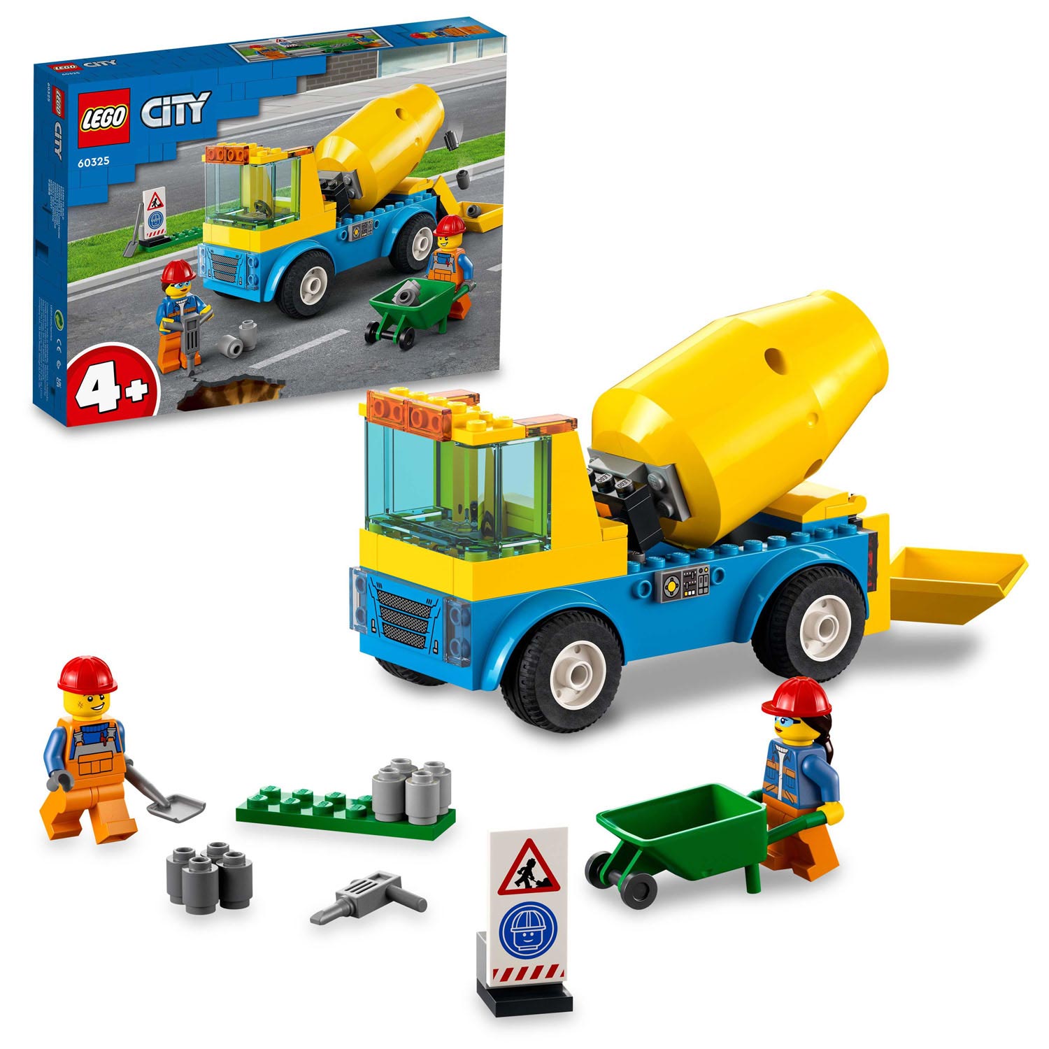 geloof veronderstellen Kreek LEGO City 60325 Cementwagen online kopen? | Lobbes Speelgoed België