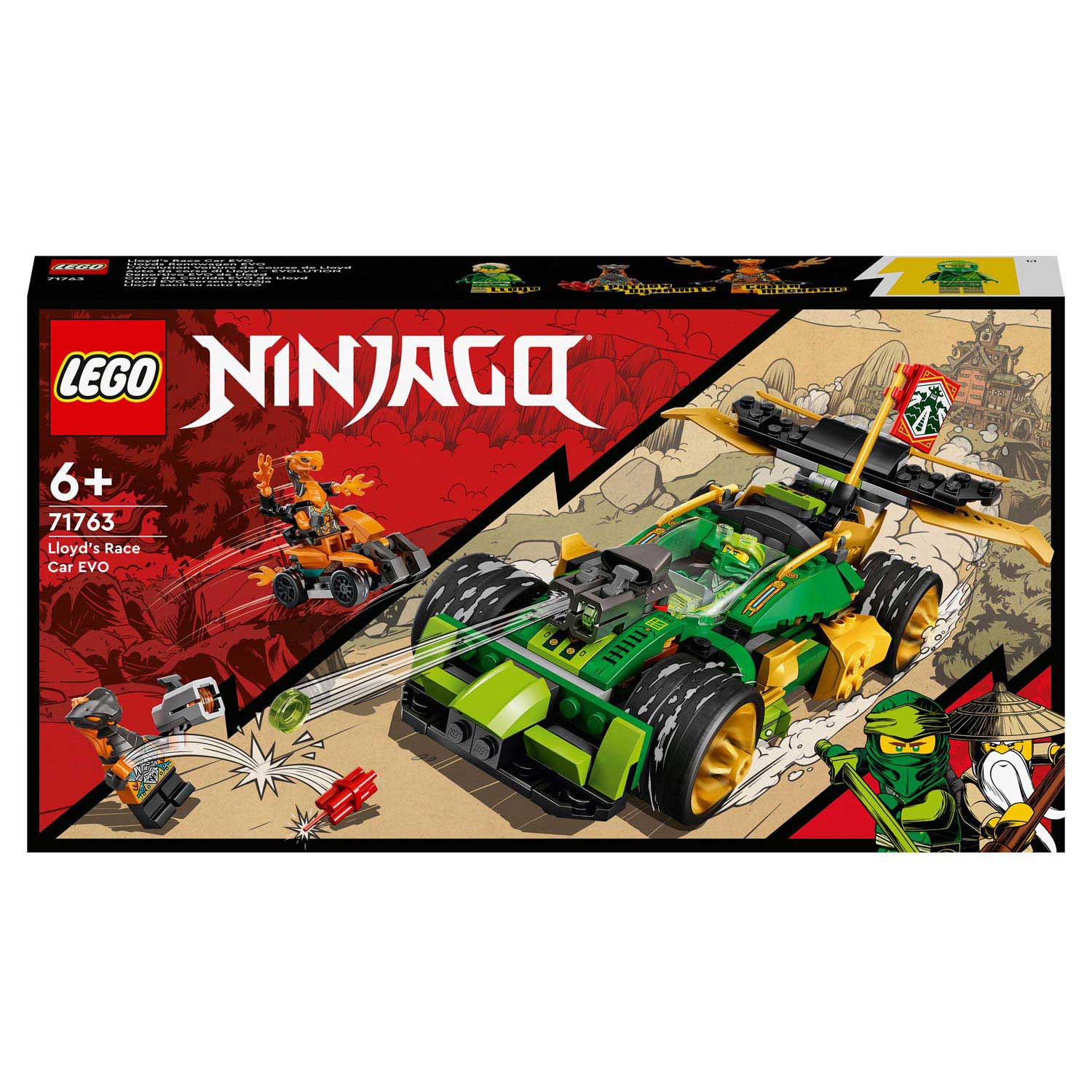 LEGO Ninjago 71763 Lloyd's Rennwagen EVO