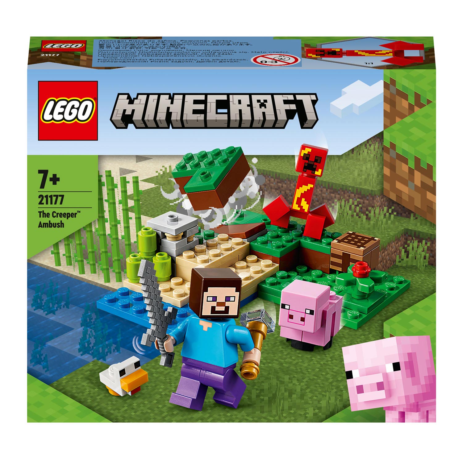 LEGO Minecraft 21177 Der Creeper-Hinterhalt