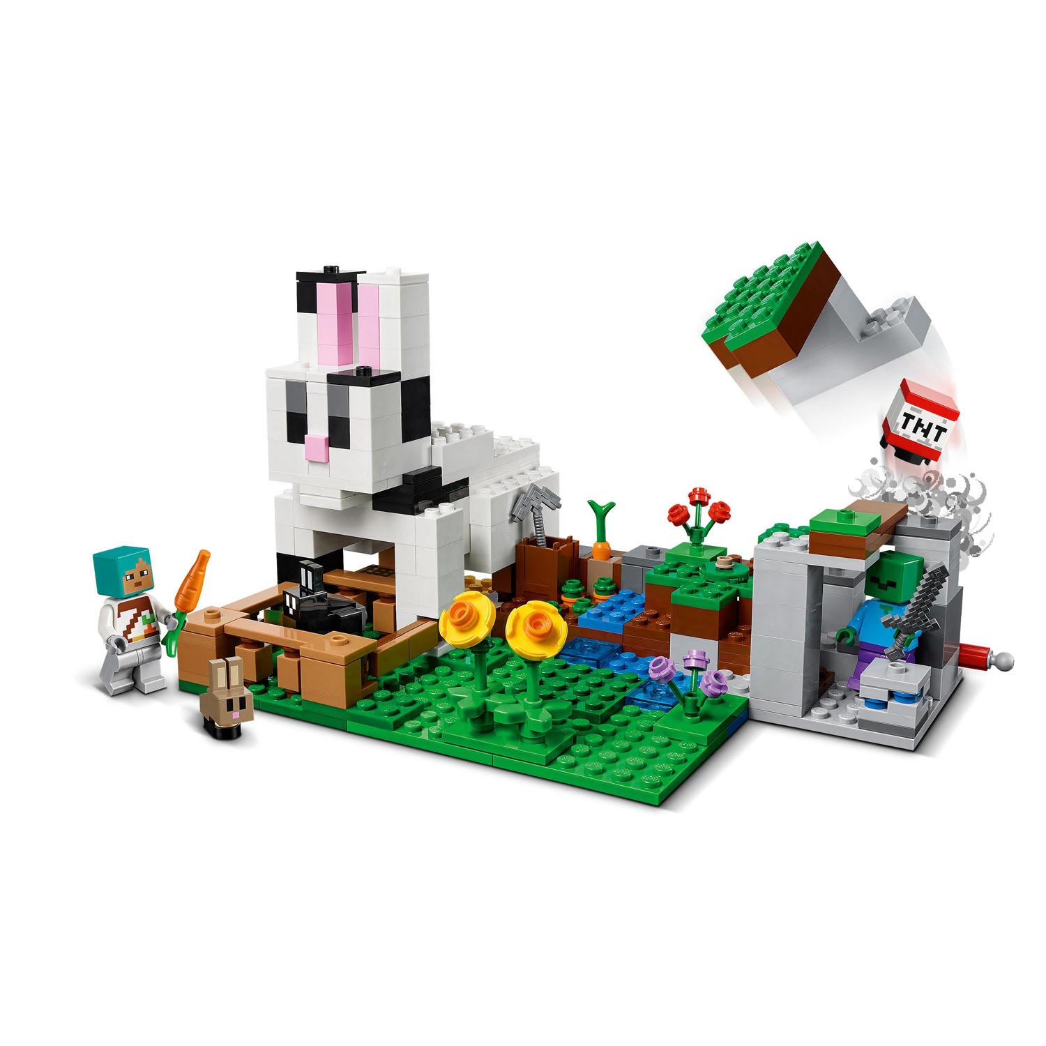 LEGO Minecraft 21181 De Konijnenhoeve