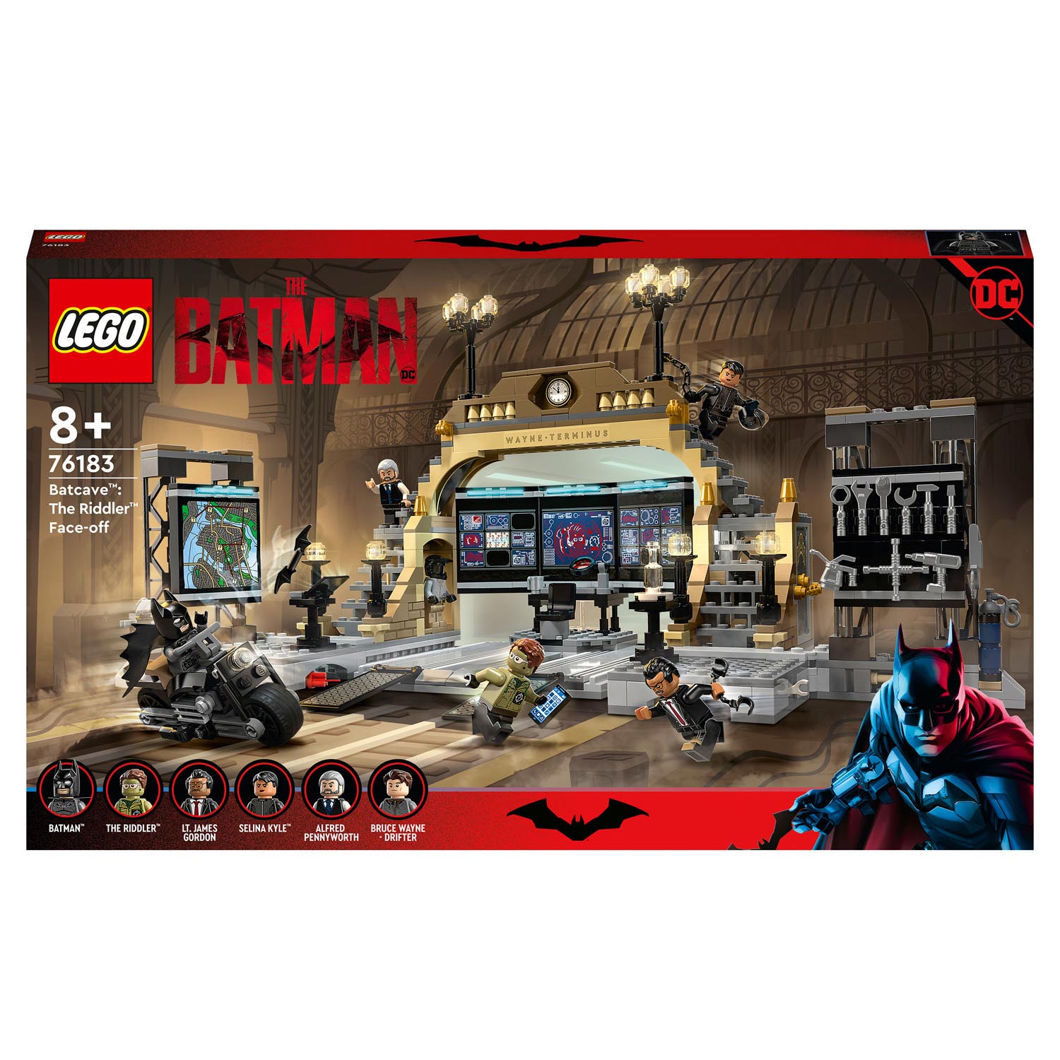 LEGO Super Heroes 76183 Batcave: Der Riddler-Showdown