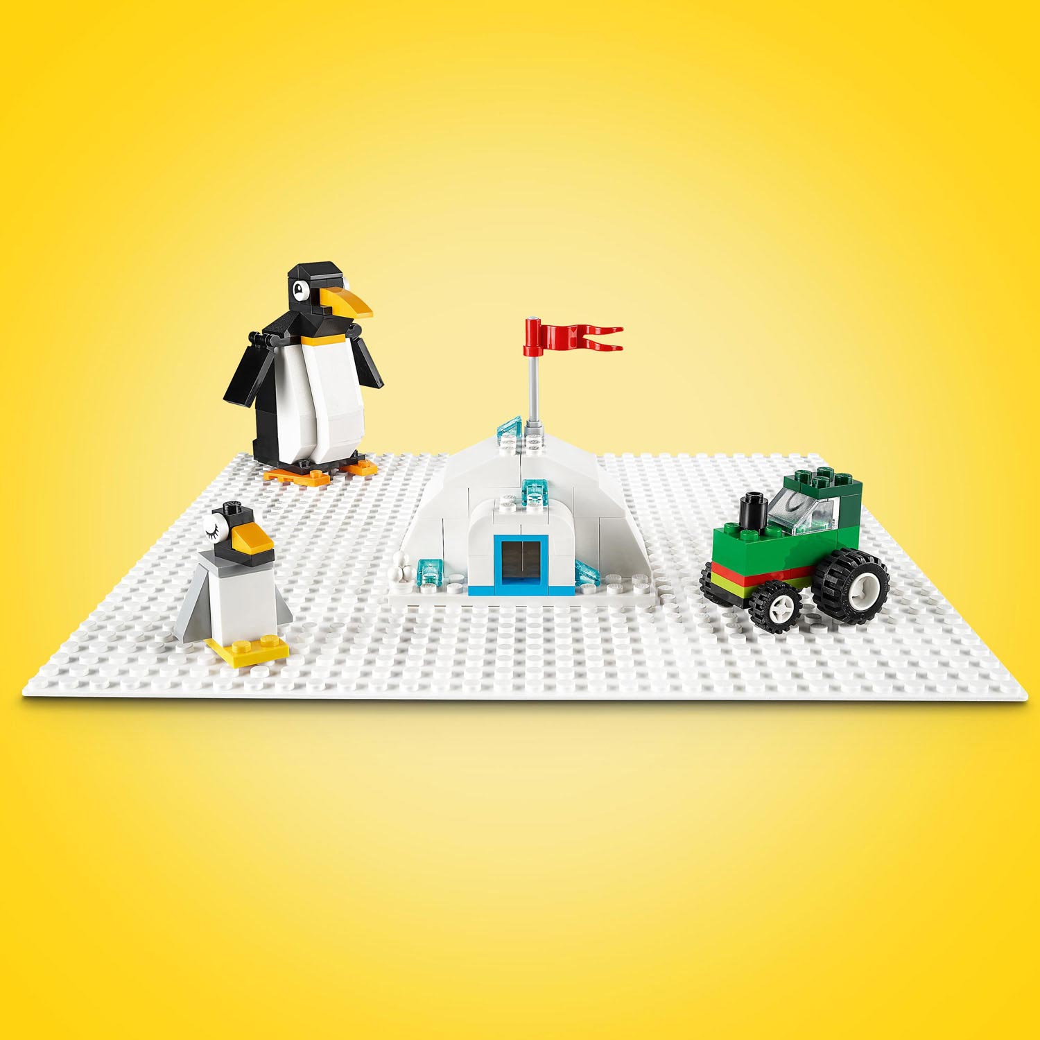 LEGO Classic 11026 Plaque de construction blanche