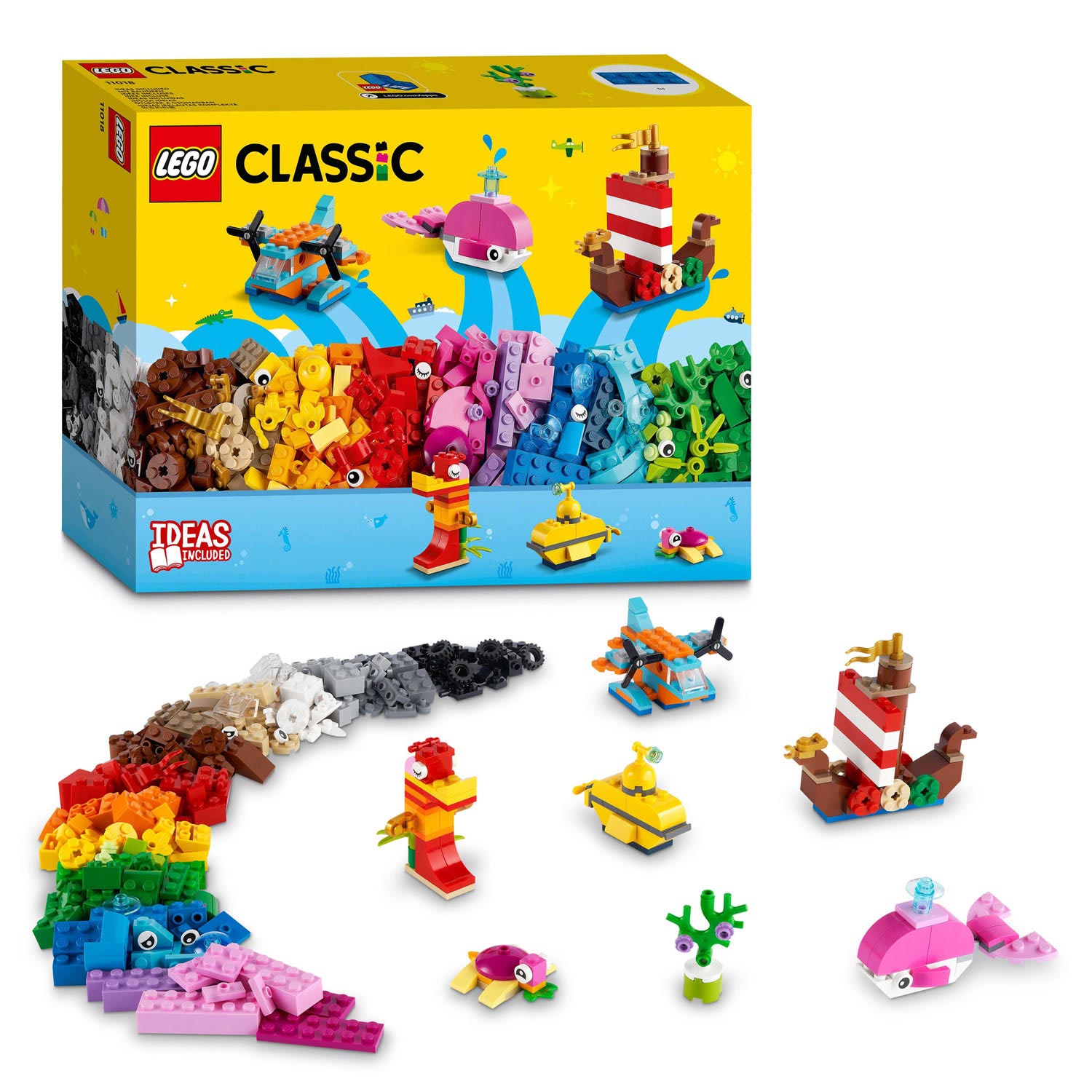 Plaque de base blanche 32 x 32 - LEGO® Classic 11026 - Super