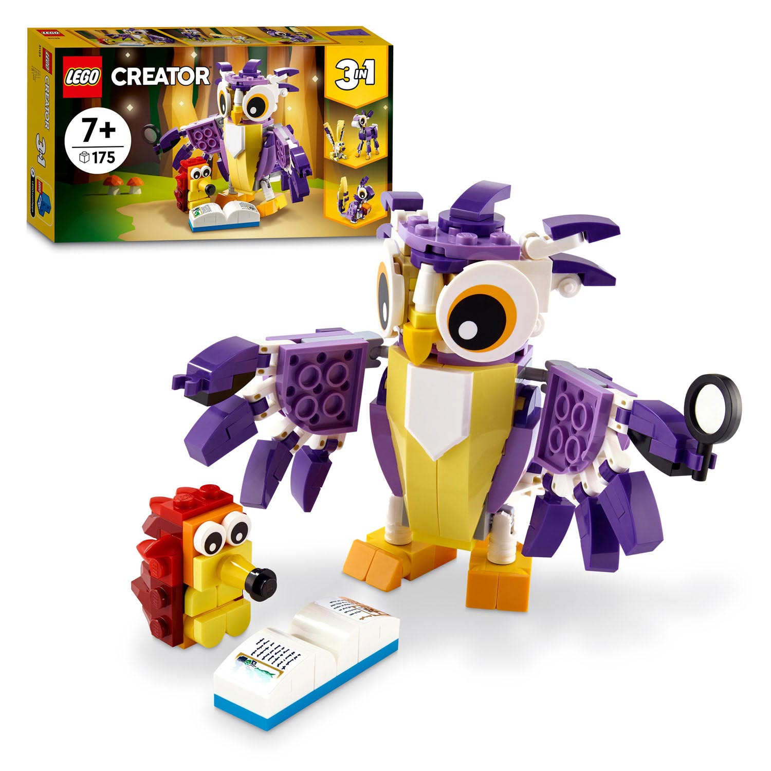 Oom of meneer Ontwapening Ongepast LEGO Creator 31125 Fantasie Boswezens online kopen? | Lobbes Speelgoed