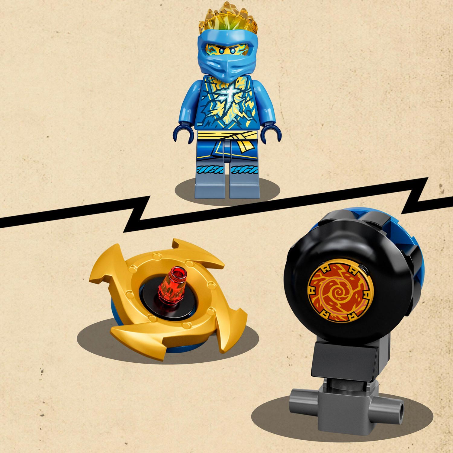 Lego Ninjago 70690 Jays Spinjitzu-Ninja-Training