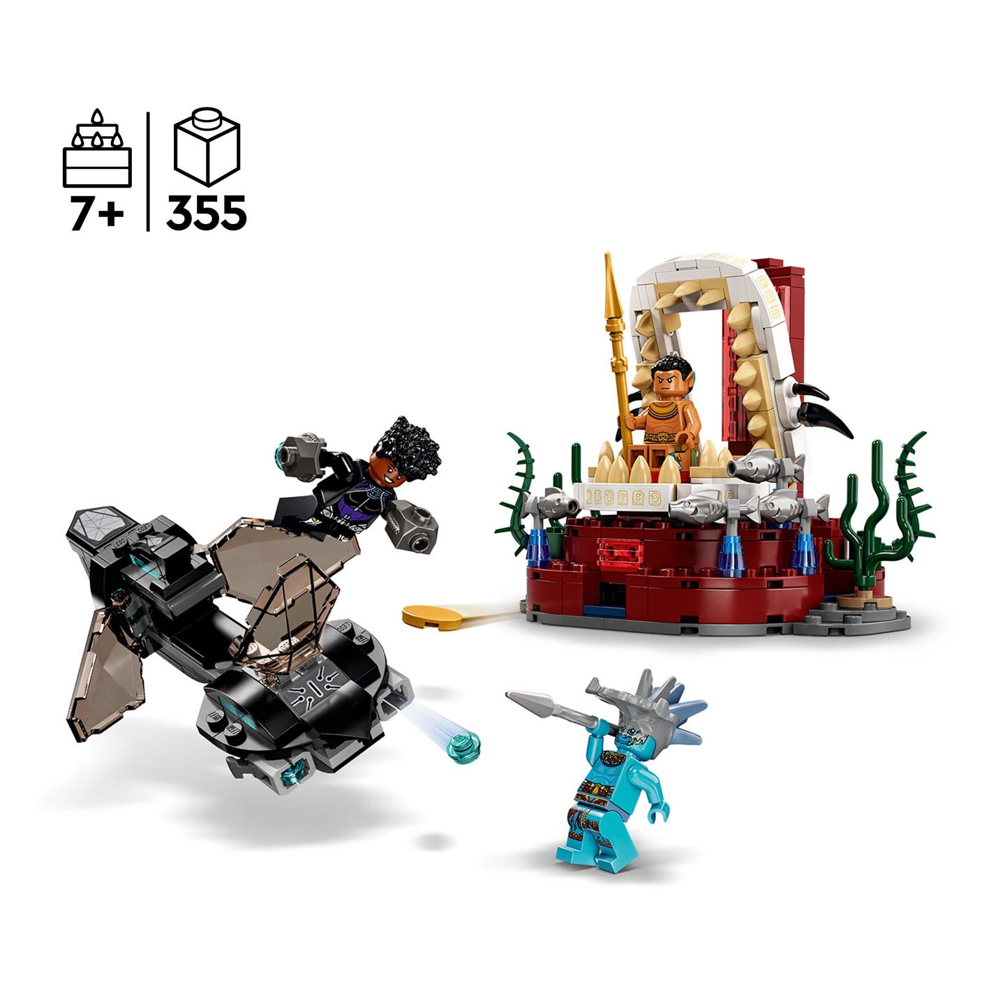 LEGO Marvel Super Heroes 76213 La salle du trône du roi Namor