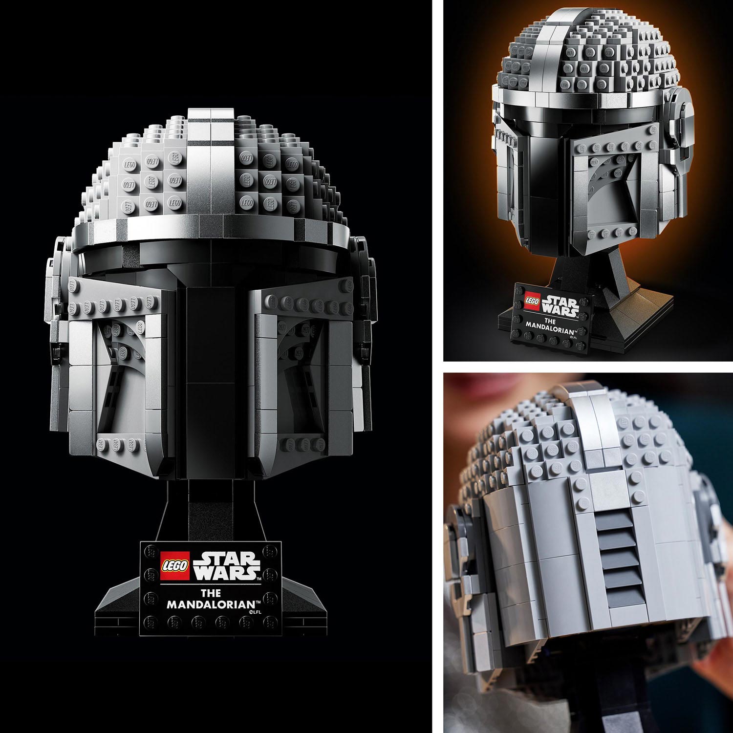 LEGO Star Wars 75328 Le casque mandalorien