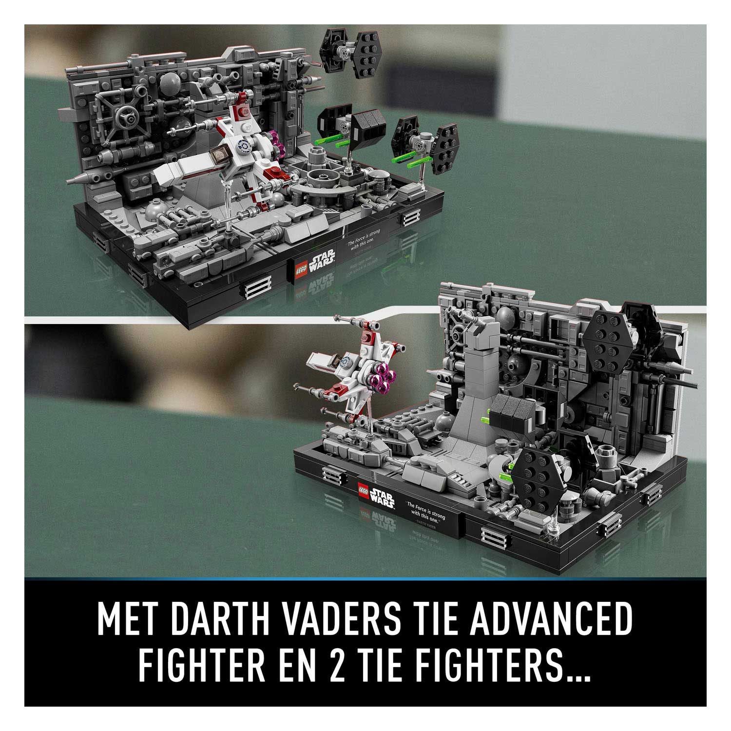 LEGO Star Wars 75329 Todesstern-Grabenlauf-Diorama