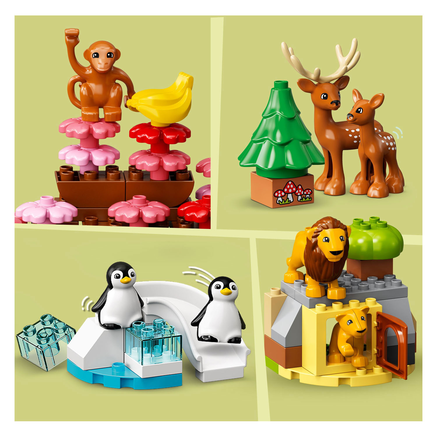 LEGO Duplo 10975 Wilde Tiere der Welt