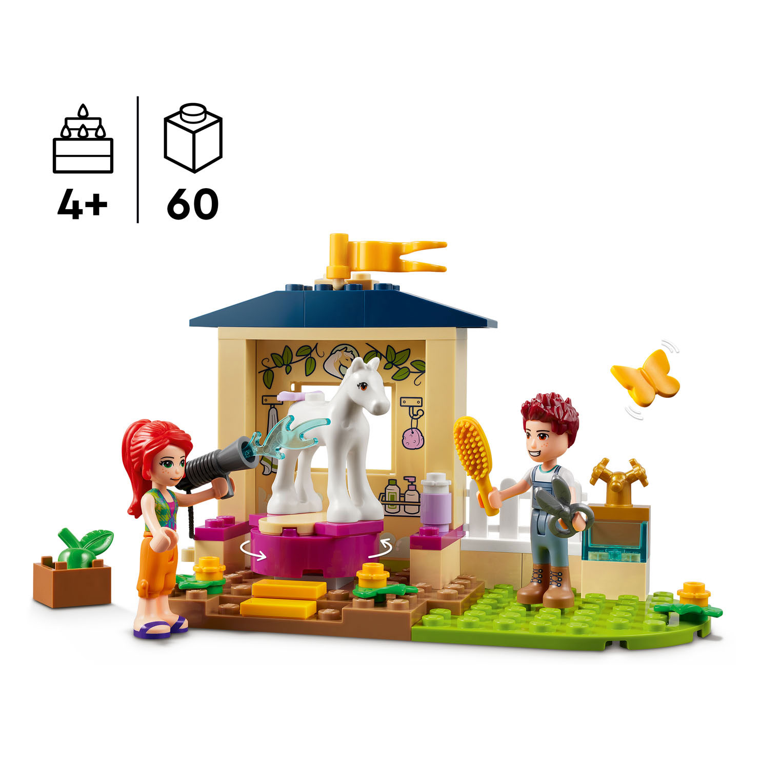 LEGO Friends 41696 Autowaschpony