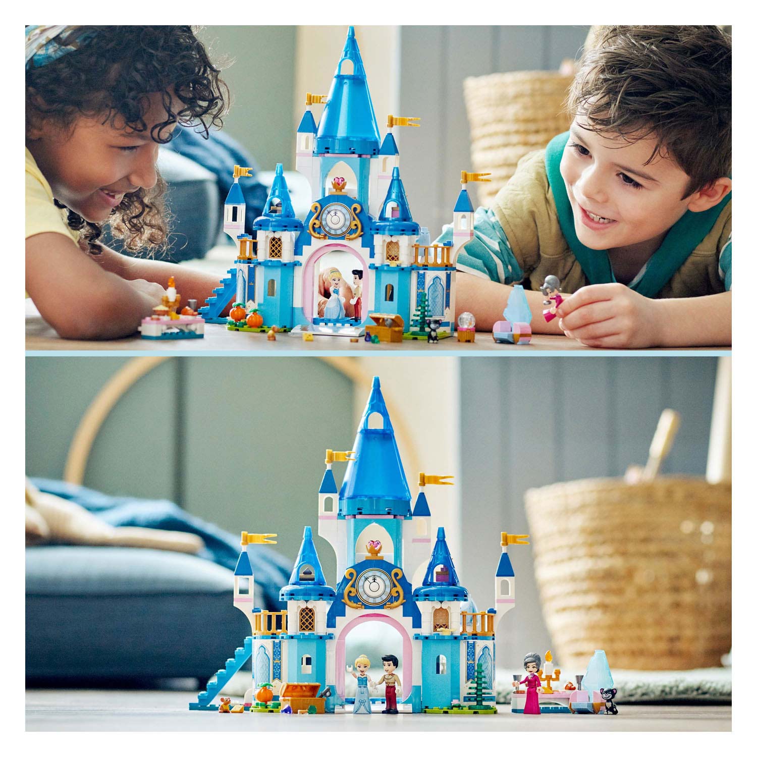 LEGO Disney Princess 43206 Cendrillon et le château du prince