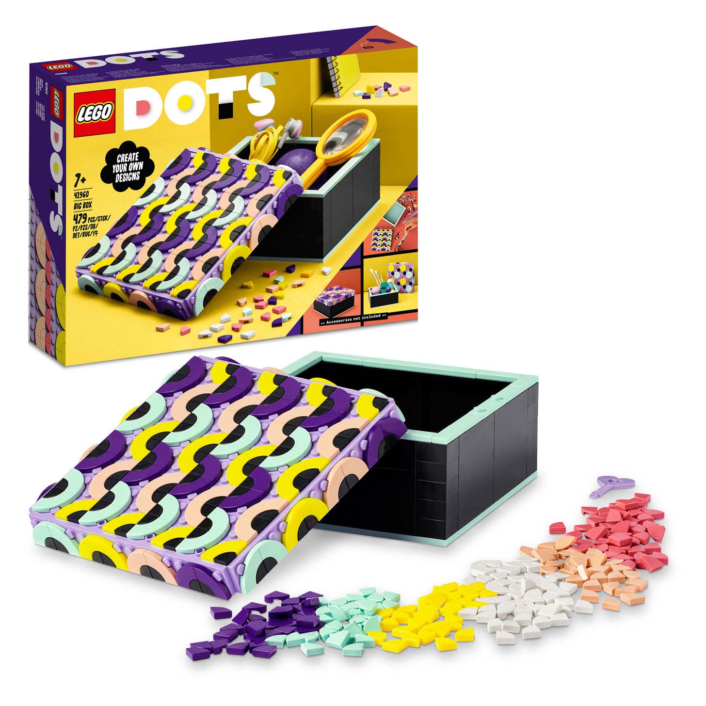 LEGO DOTS 41960 Grote Box online | Lobbes Speelgoed