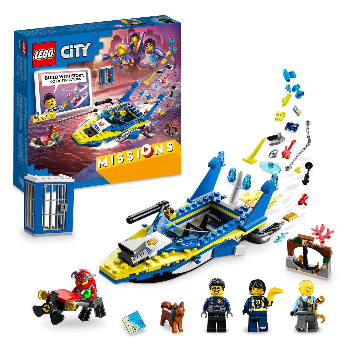 Lego LEGO City 60355 Water Politie Detective Missies