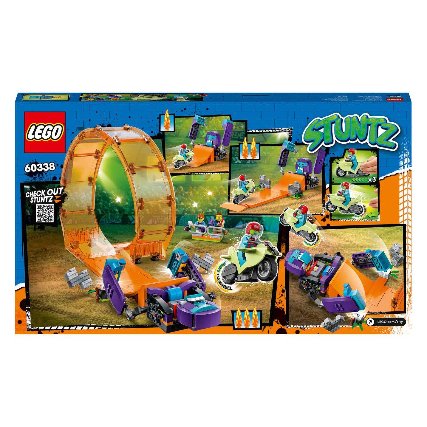 LEGO City 60338 Boucle de cascade de chimpanzé écrasant