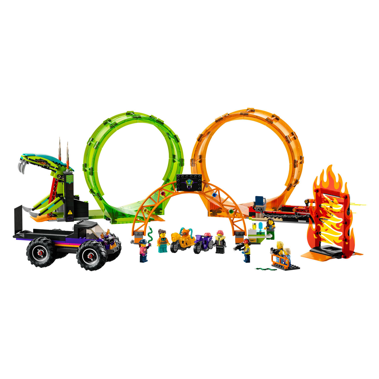 LEGO City 60339 Double-Loop-Stunt-Arena