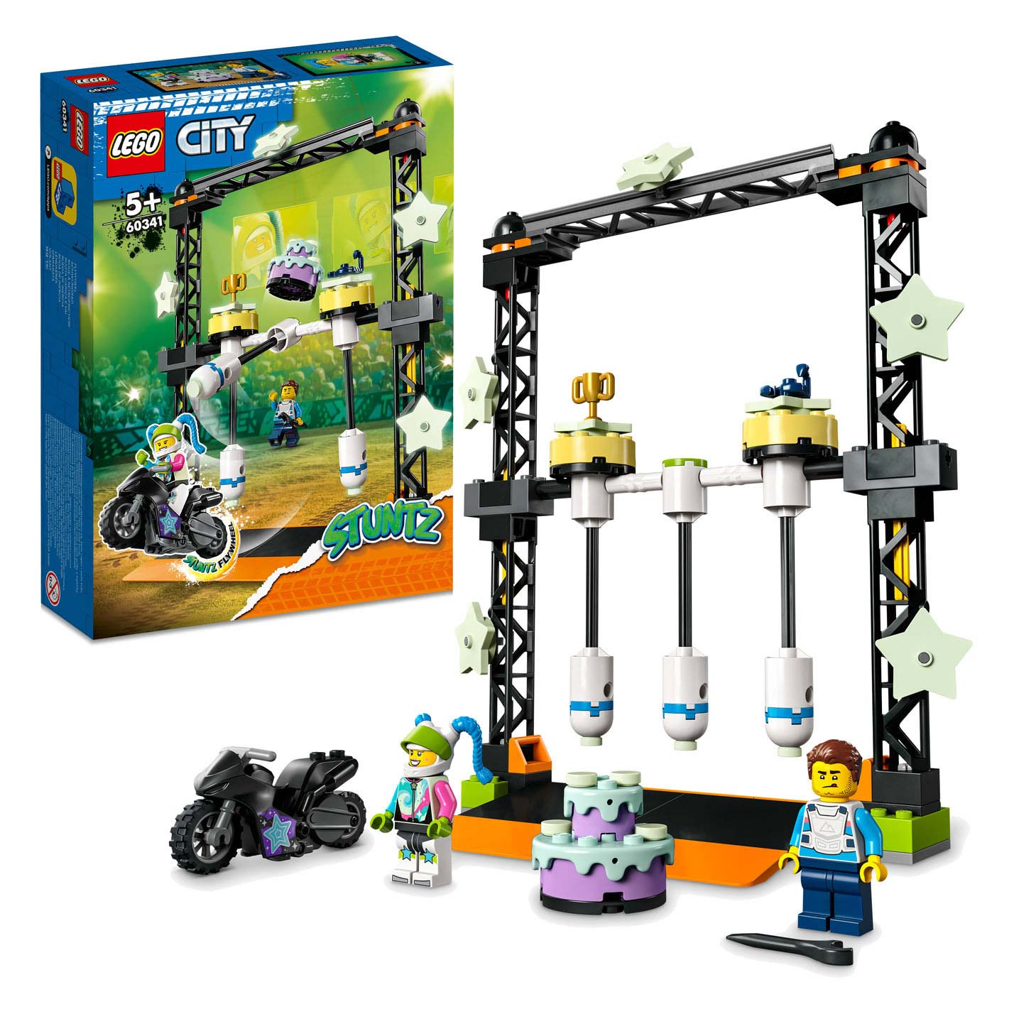 Lego LEGO City 60341 The Knockdown Stunt Uitdaging