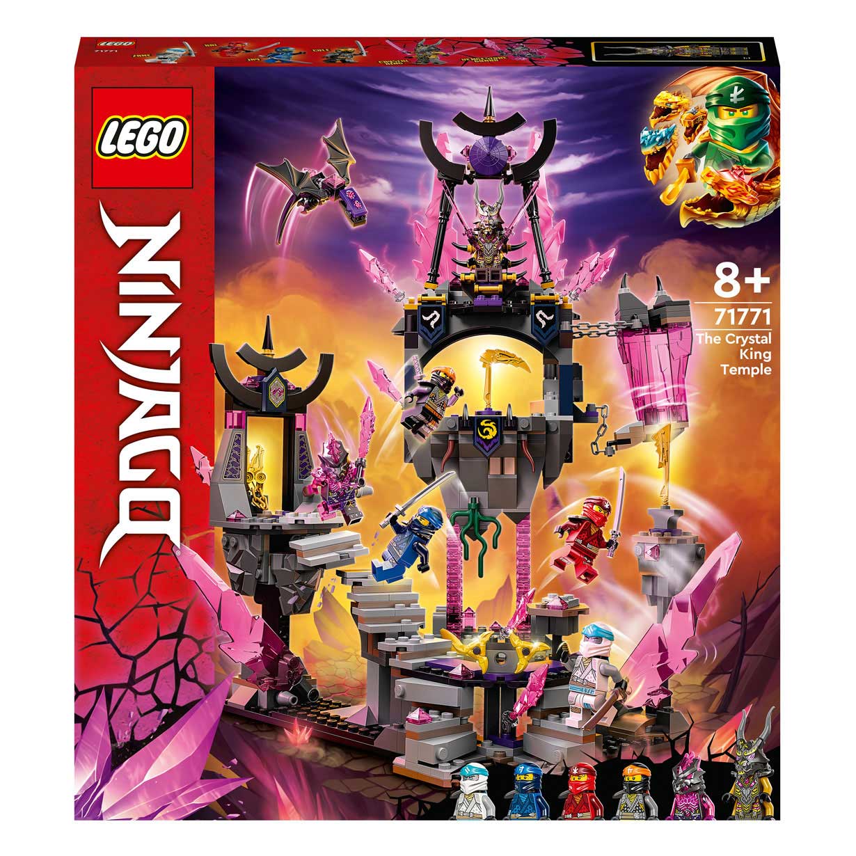 LEGO Ninjago 71771 The Crystal King Tempel