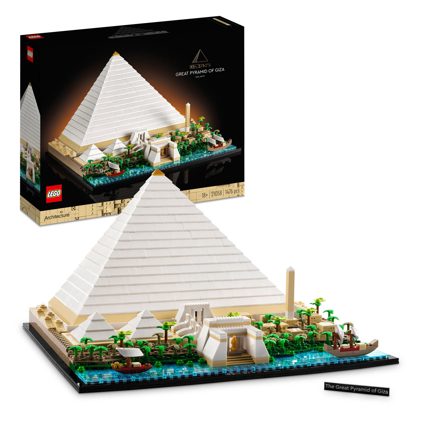 Lego LEGO Architecture 21058 Grote Piramide van Gizeh