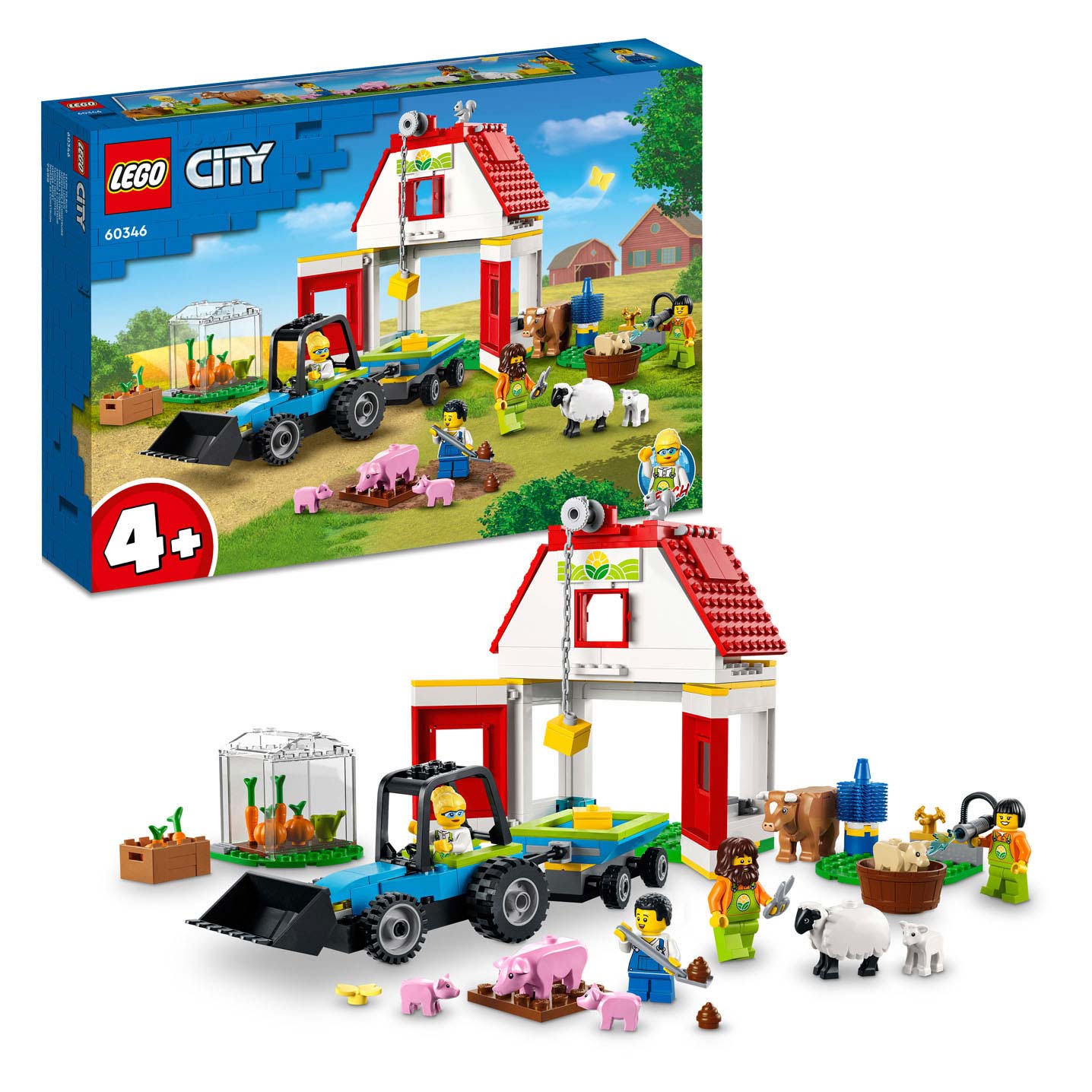 overzee Bloeden aankomen LEGO City 60346 Boerderij Dieren online ... | Lobbes Speelgoed België