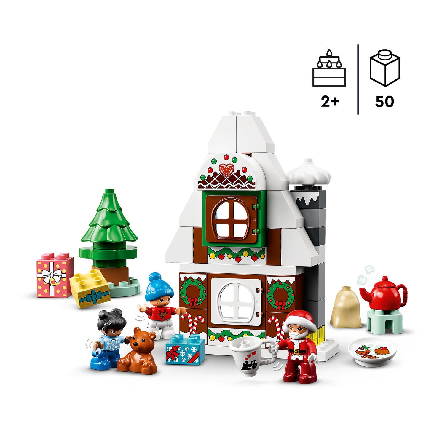 LEGO DUPLO 10976 Peperkoekhuis van de Kerstman