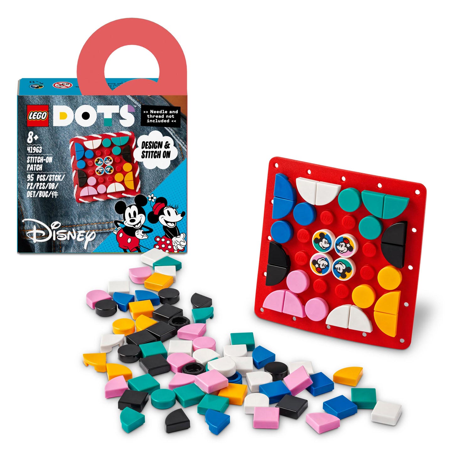 LEGO DOTS 41963 Micky und Minnie Mouse: Aufnäher