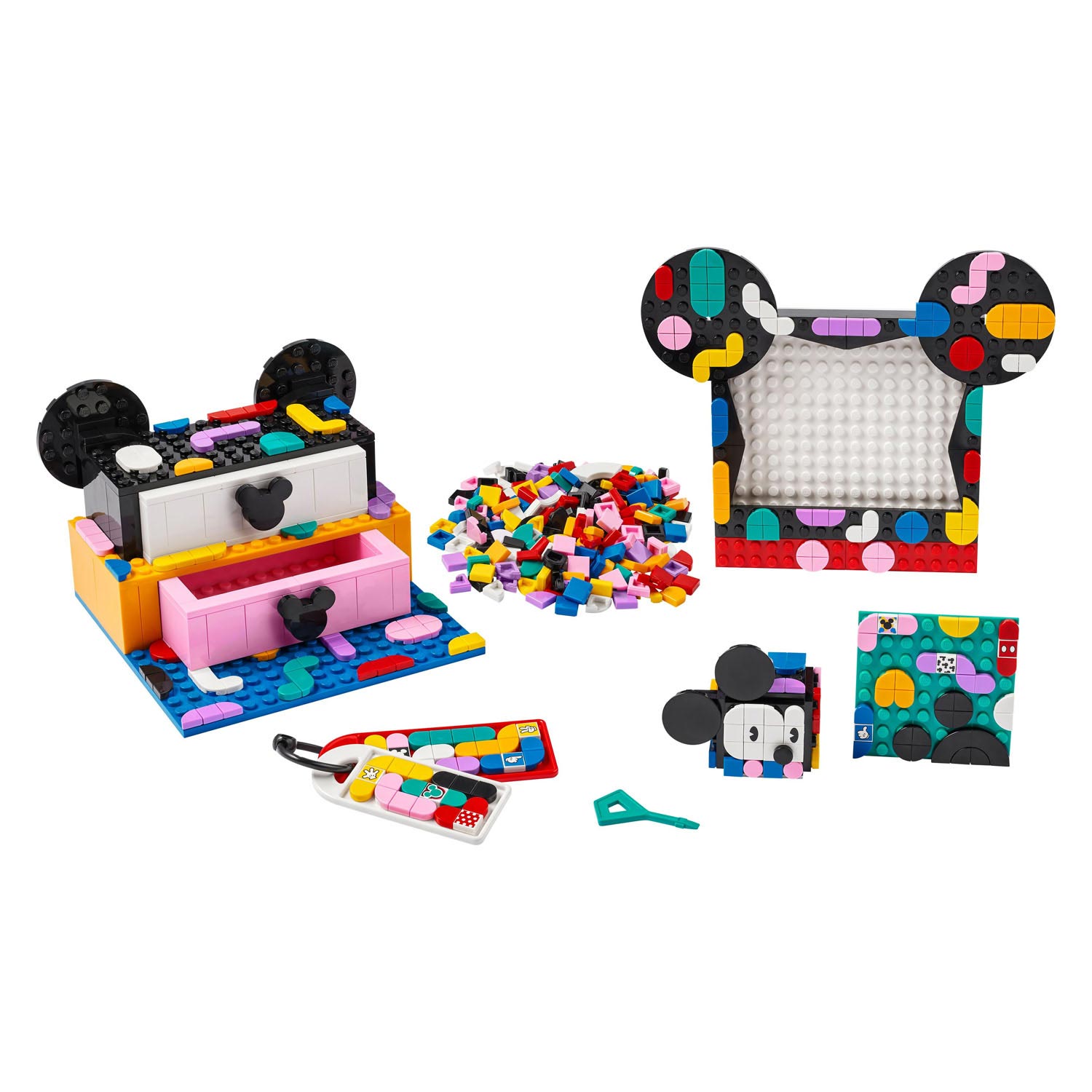 Lego Dots 41964 Mickey & Minnie Mouse: Terug ... | Lobbes Speelgoed