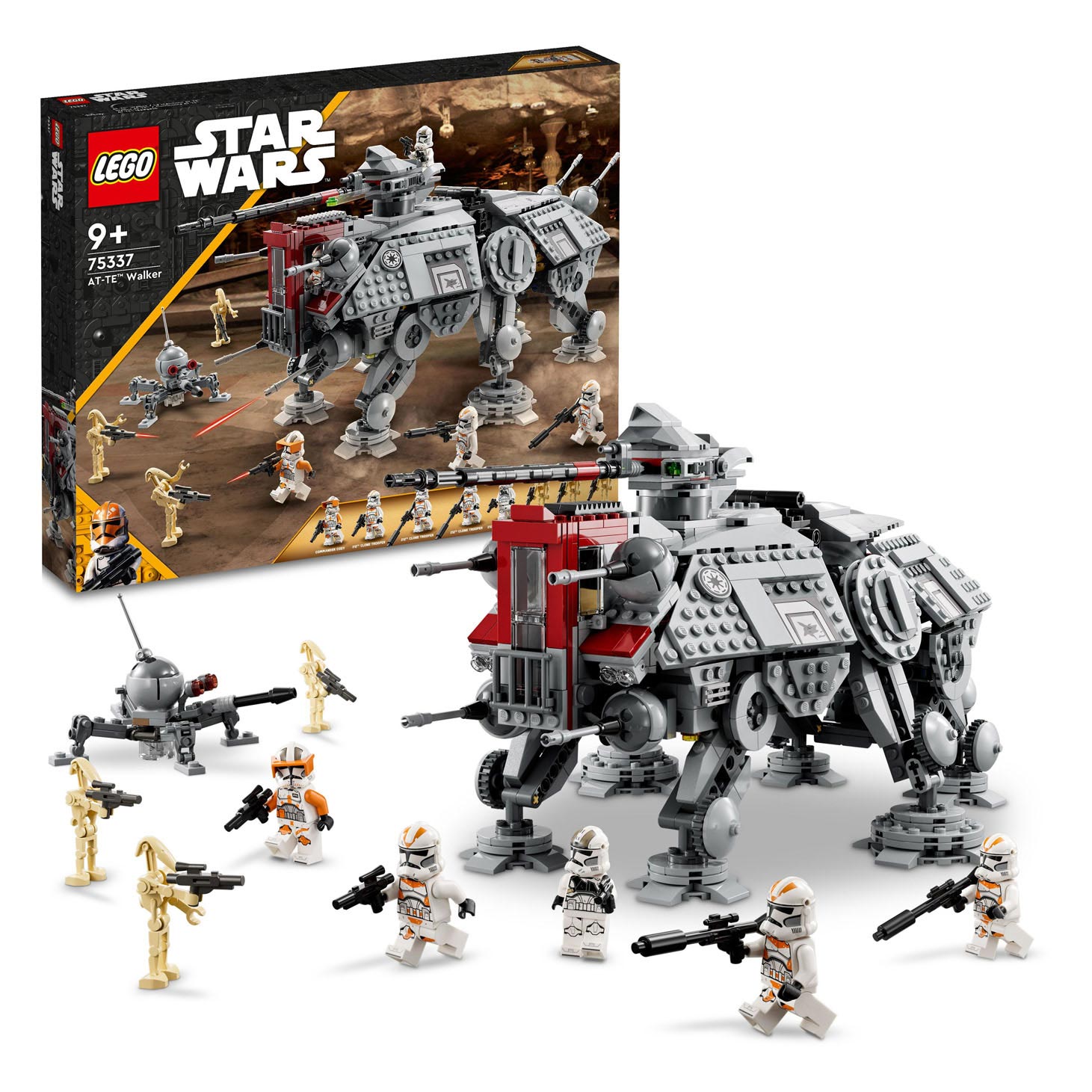 Poging ontploffing Overredend LEGO Star Wars 75337 AT-TE Walker online kopen? | Lobbes Speelgoed