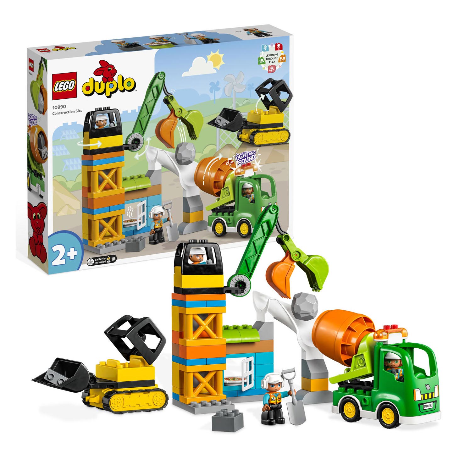 Zuivelproducten Anesthesie beroemd LEGO DUPLO 10990 Bouwplaats online kopen | Lobbes Speelgoed België
