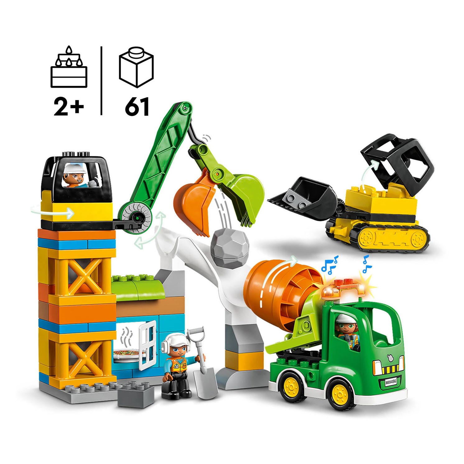 LEGO Duplo 10990 Le chantier de construction