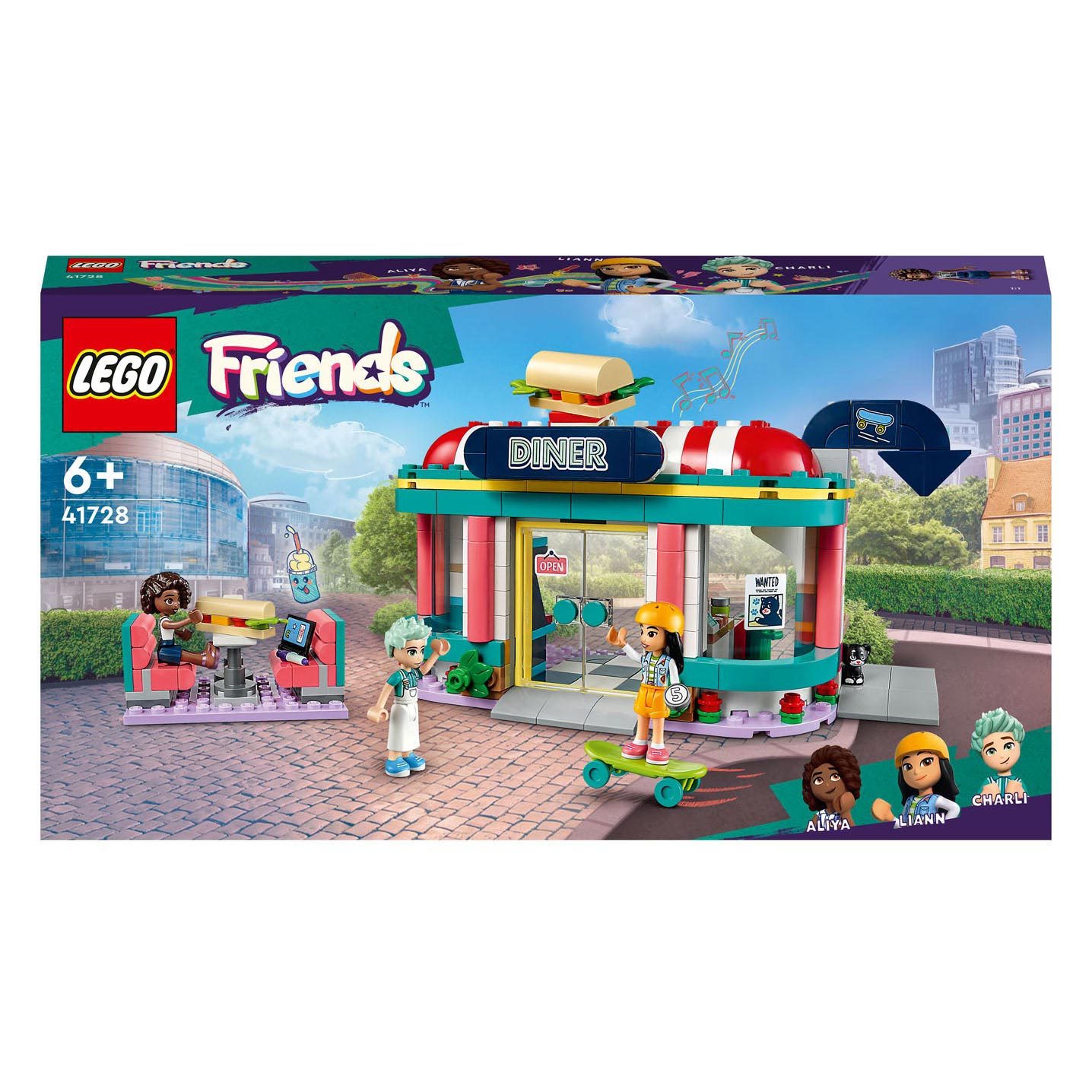 LEGO Friends 41728 Heartlake Restaurant in der Stadt