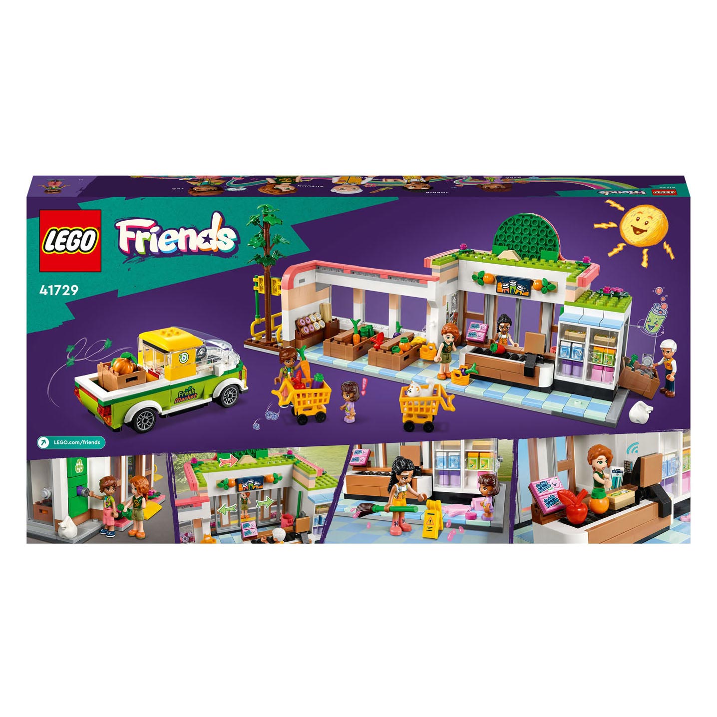 LEGO Friends 41729 Biologische Supermarkt
