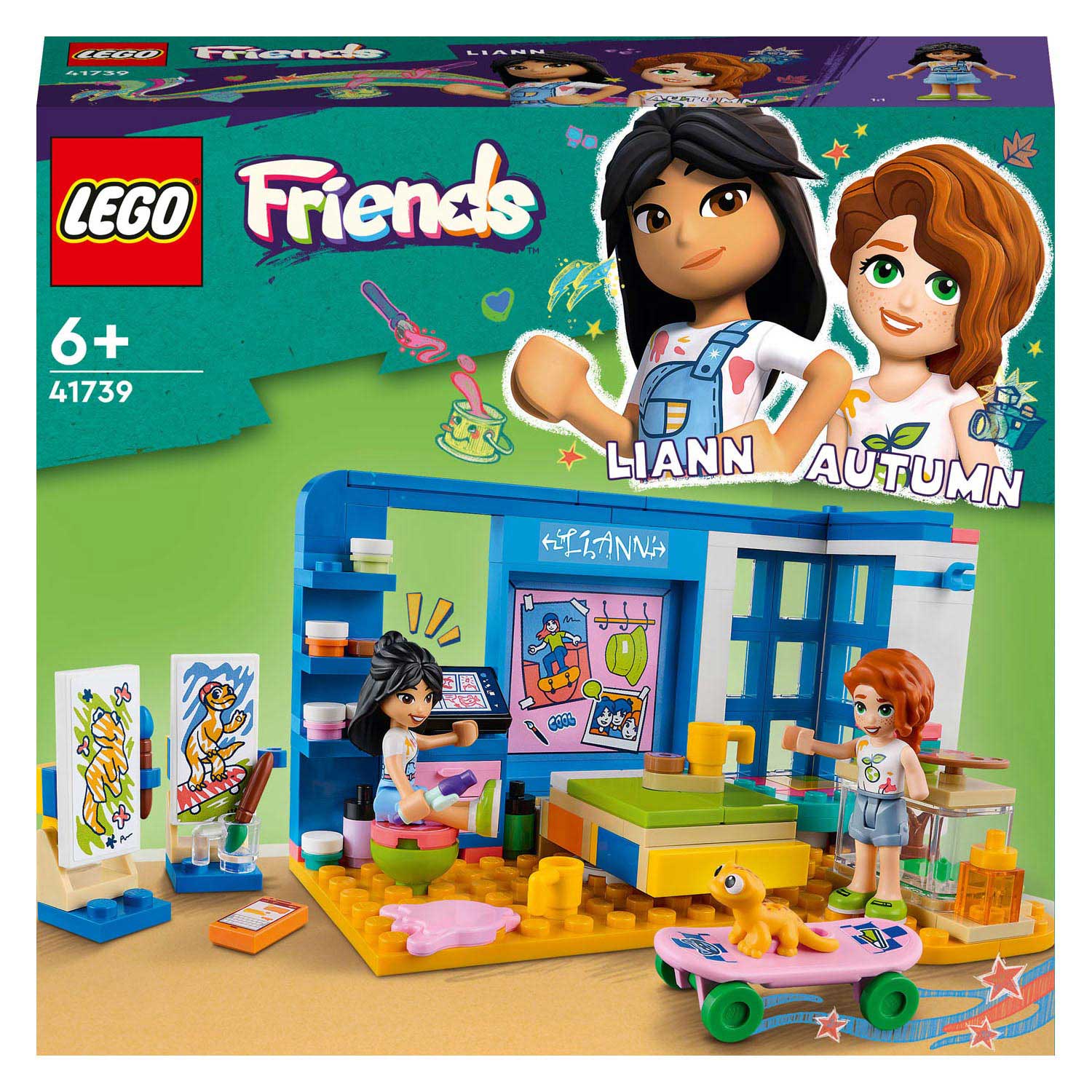 LEGO Friends 41739 Lianns Zimmer