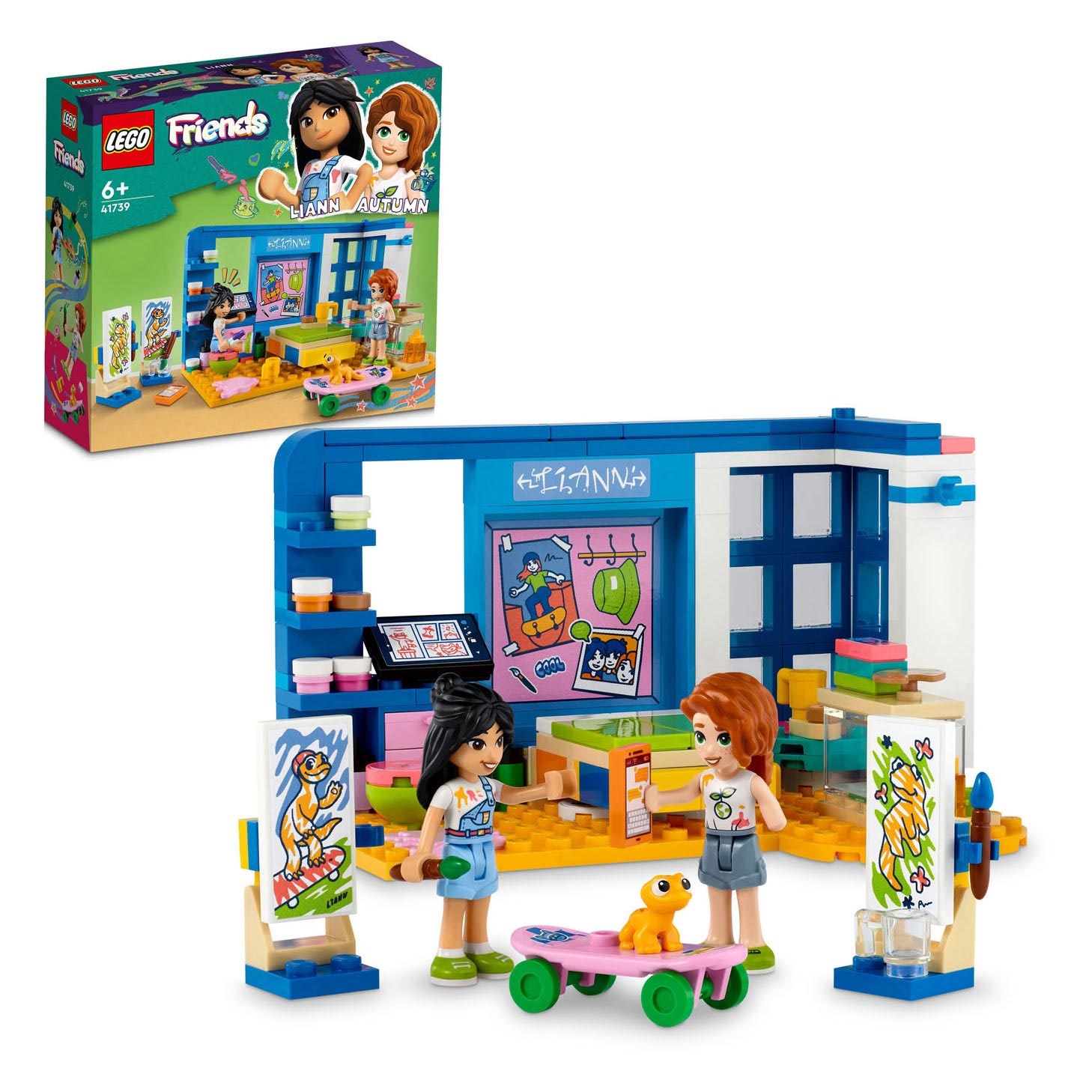 Botsing brand vreemd LEGO Friends 41739 Lianns Kamer online ... | Lobbes Speelgoed België