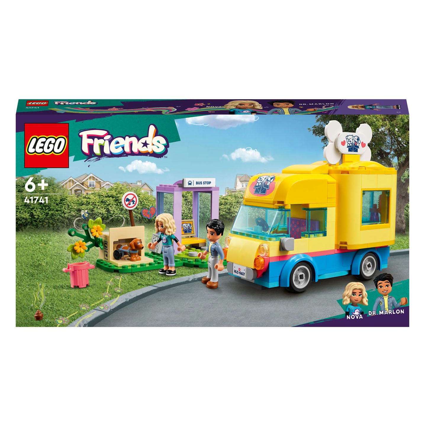 LEGO Friends 41741 Hunderettungsfahrzeug