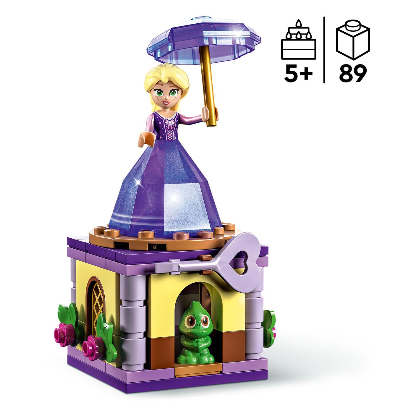 LEGO Disney 43214 Draaiende Rapunzel