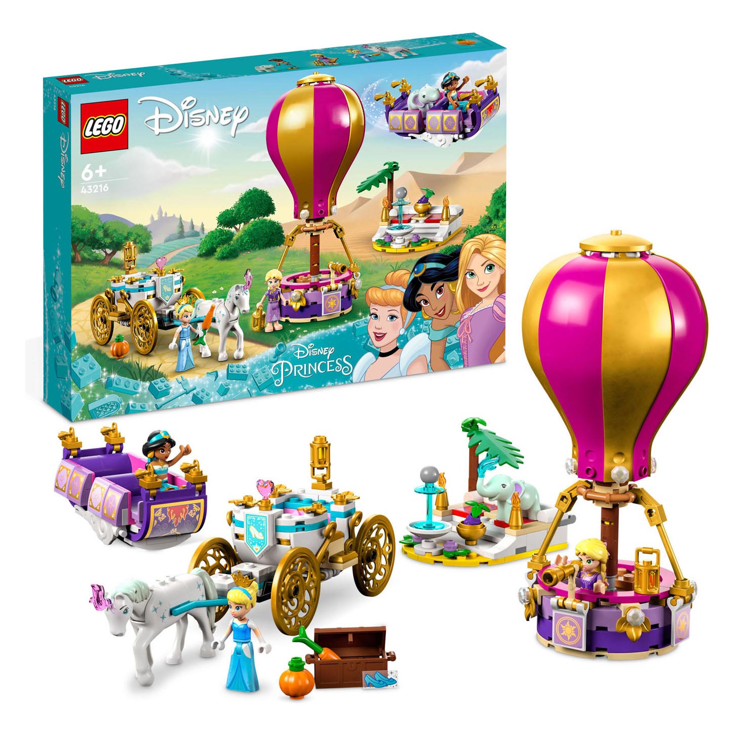 LEGO Disney 43216 Die verzauberte Reise der Prinzessin