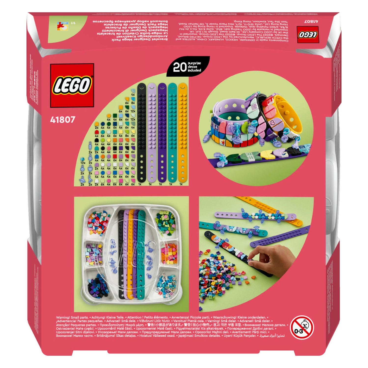 LEGO DOTS 41807 Armbanden Megaset