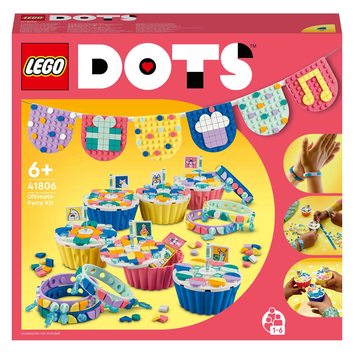LEGO DOTS 41806 Ensemble de fête ultime