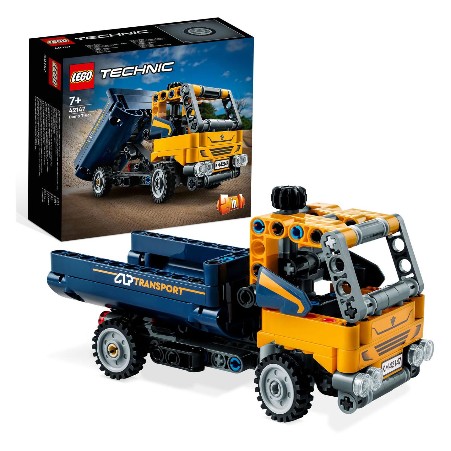 vertaling Miniatuur aftrekken LEGO Technic 42147 Kiepwagen online kopen? | Lobbes Speelgoed