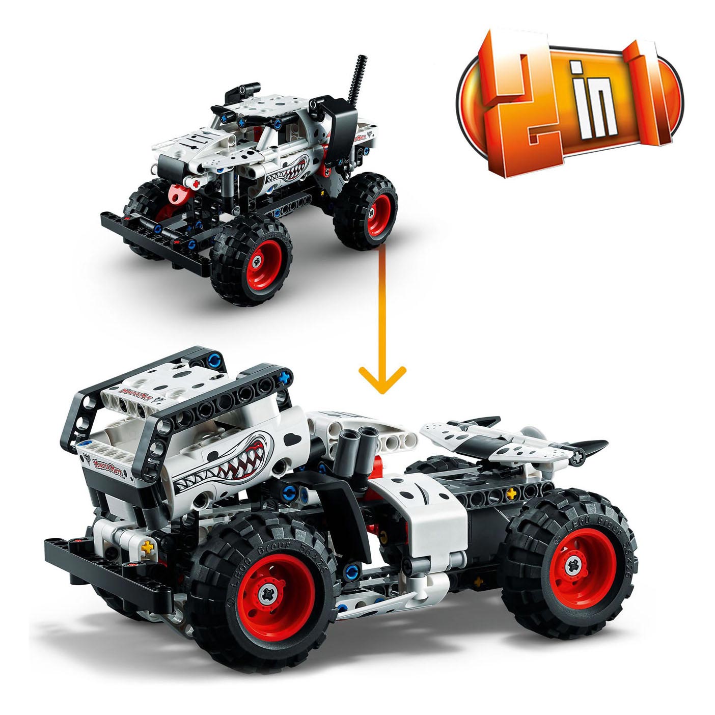 LEGO Technic 42150 Monster Jam Monster Mutt Dalmatien