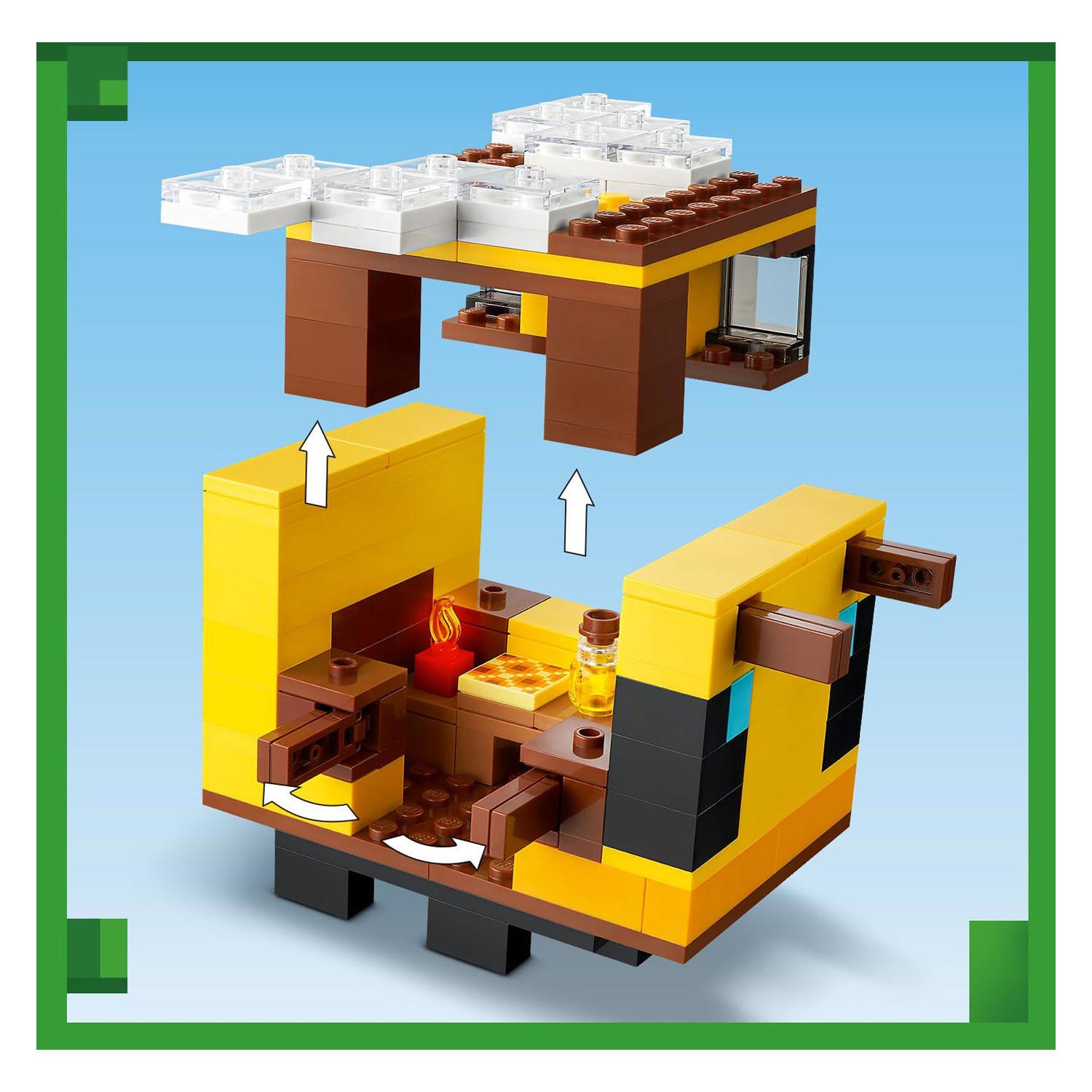 LEGO Minecraft 21241 La maison des abeilles