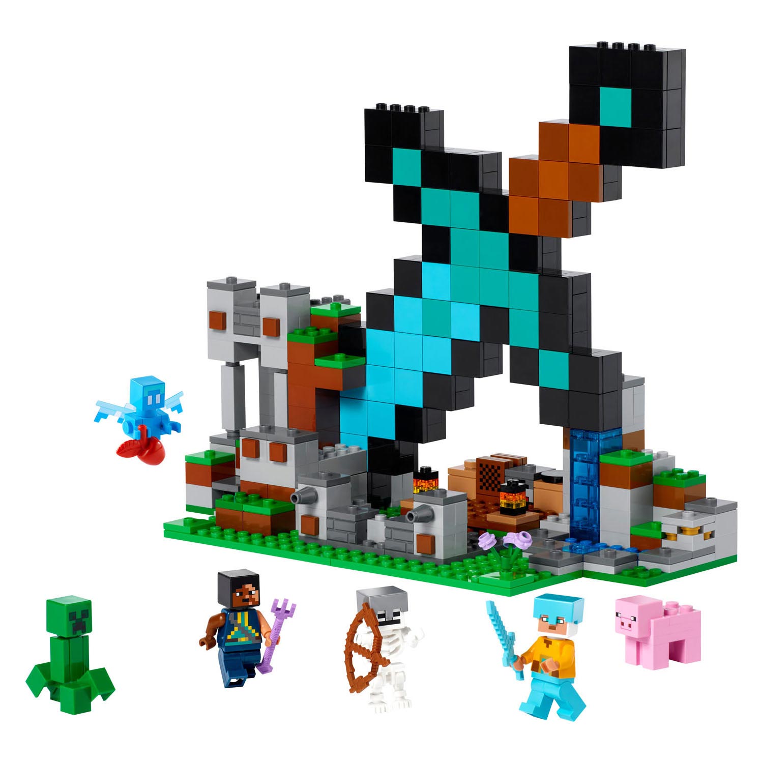 LEGO Minecraft 21244 Schwertbasis