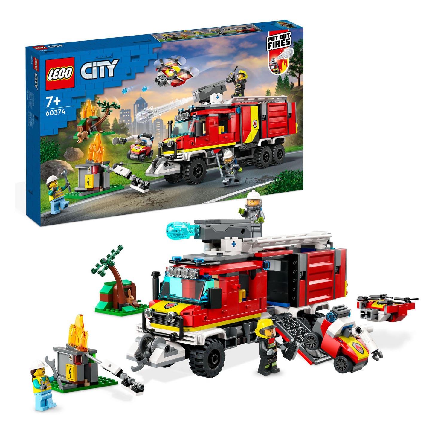 LEGO City 60374 Le camion de pompiers
