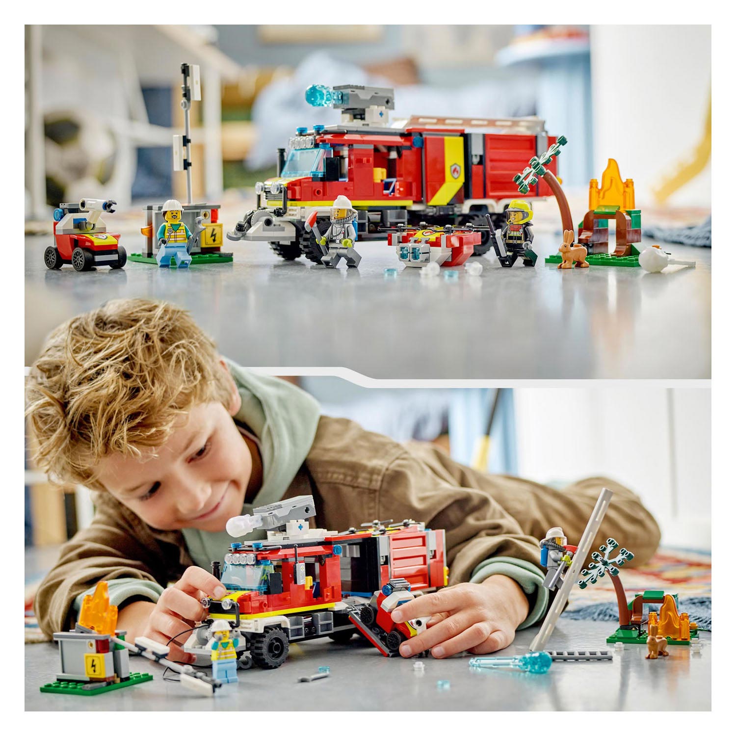 LEGO City 60374 Le camion de pompiers