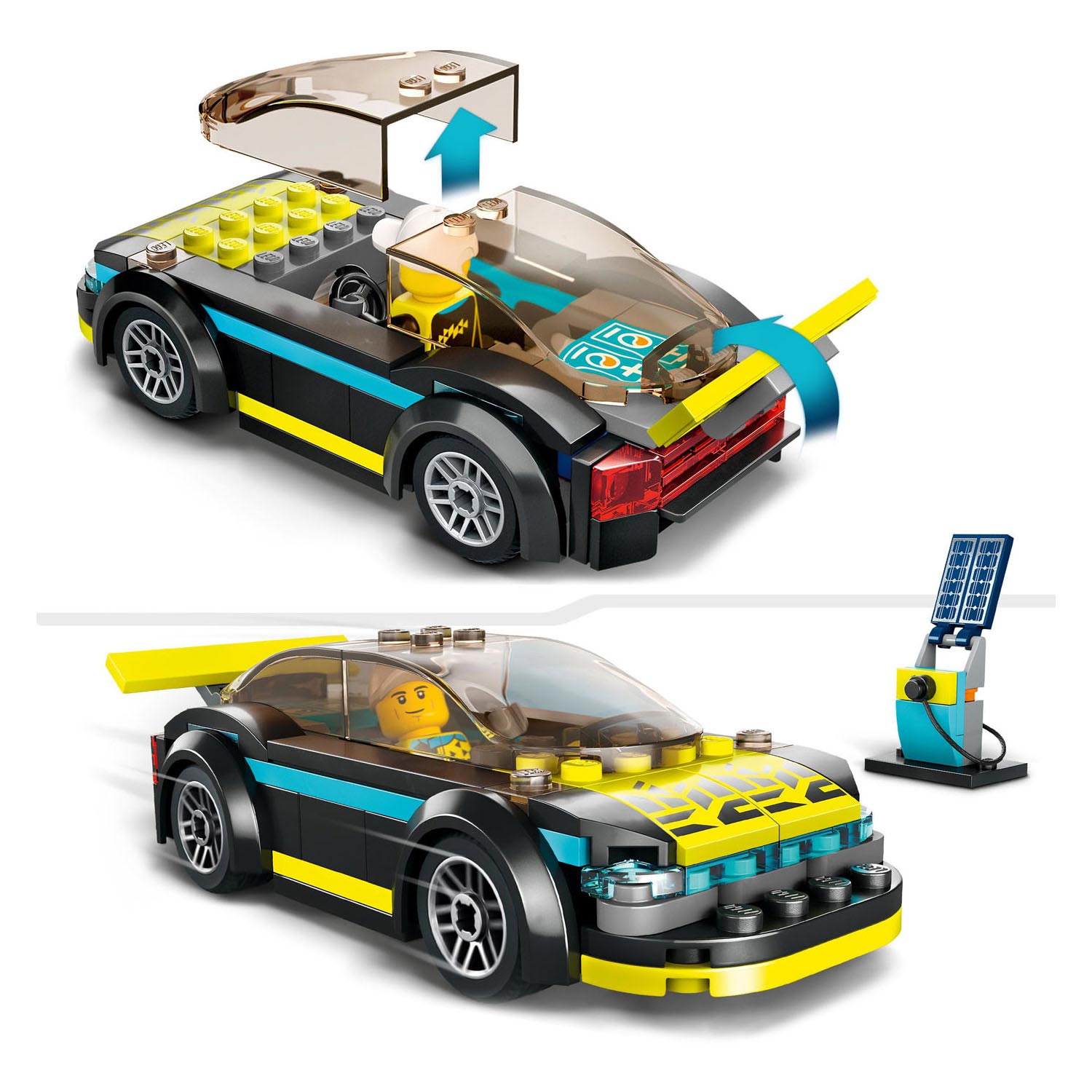 LEGO City 60383 La voiture de sport électrique