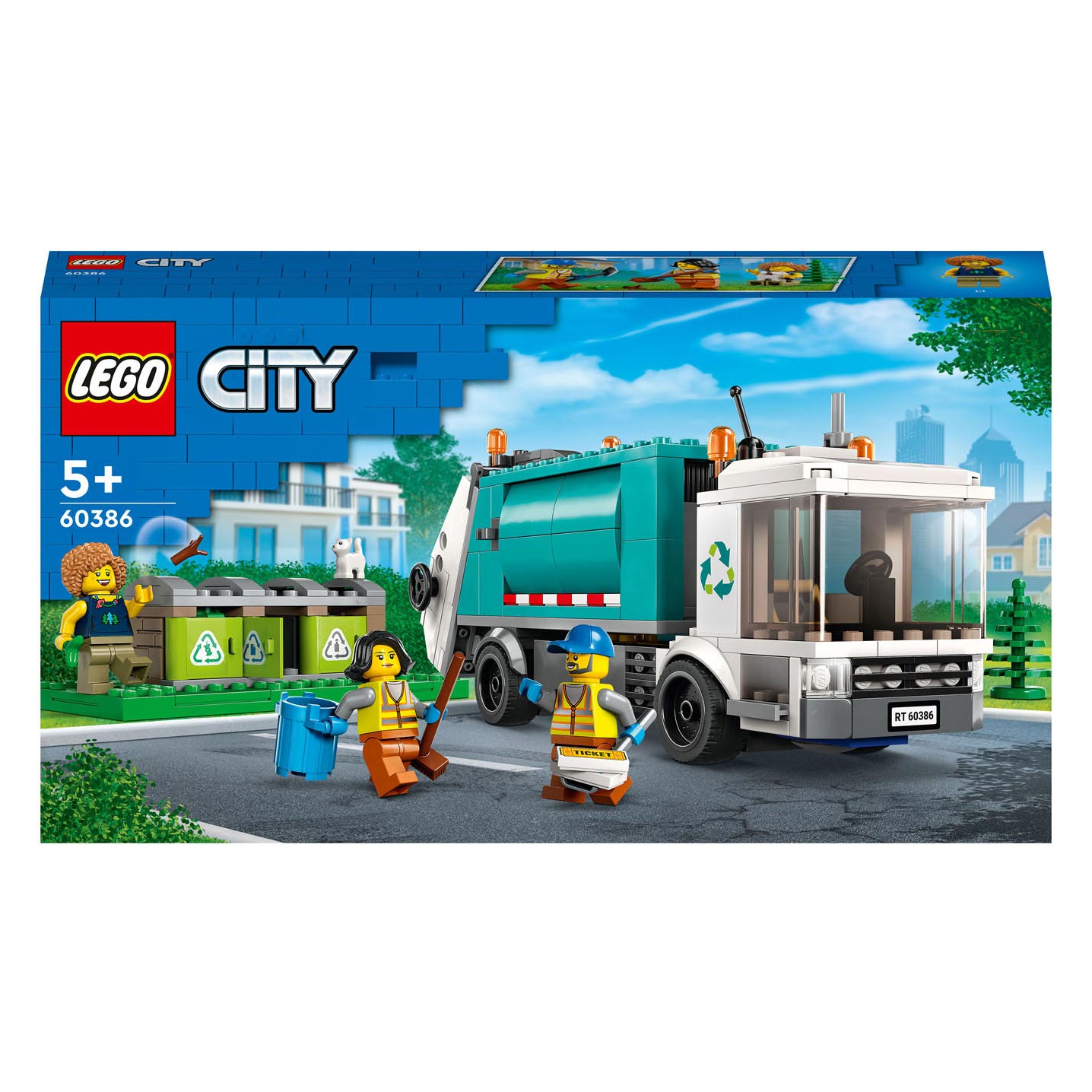 LEGO City 60386 Recycling-Truck