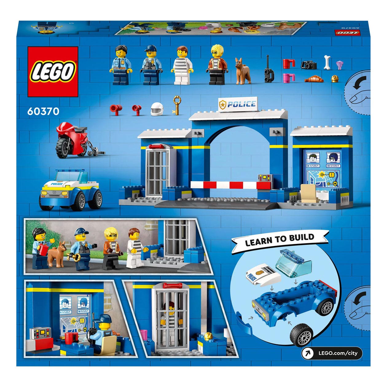 LEGO City 60370 La poursuite du commissariat de police