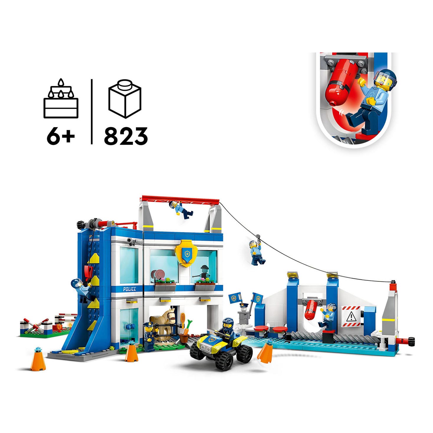 LEGO City 60372 Polizei-Ausbildungsakademie