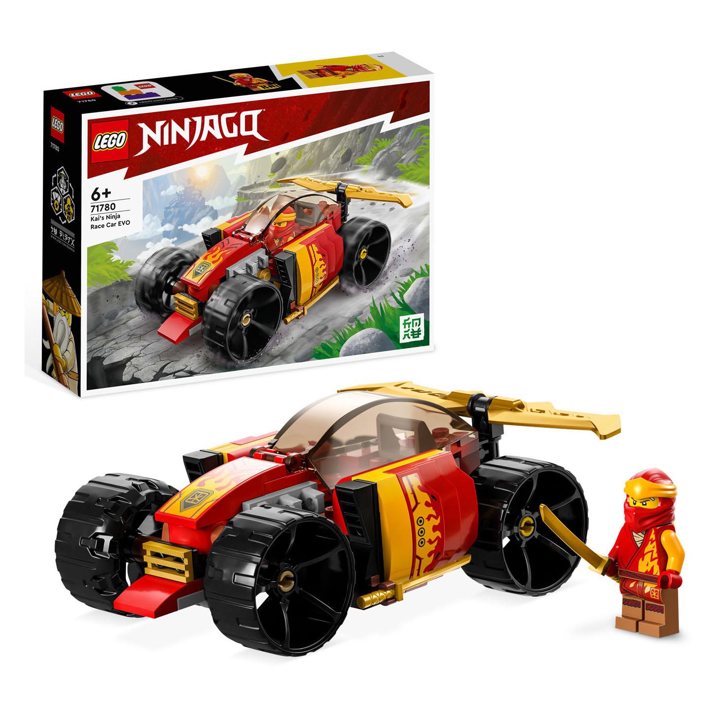 LEGO Ninjago 71780 La voiture de course Ninja de Kai EVO